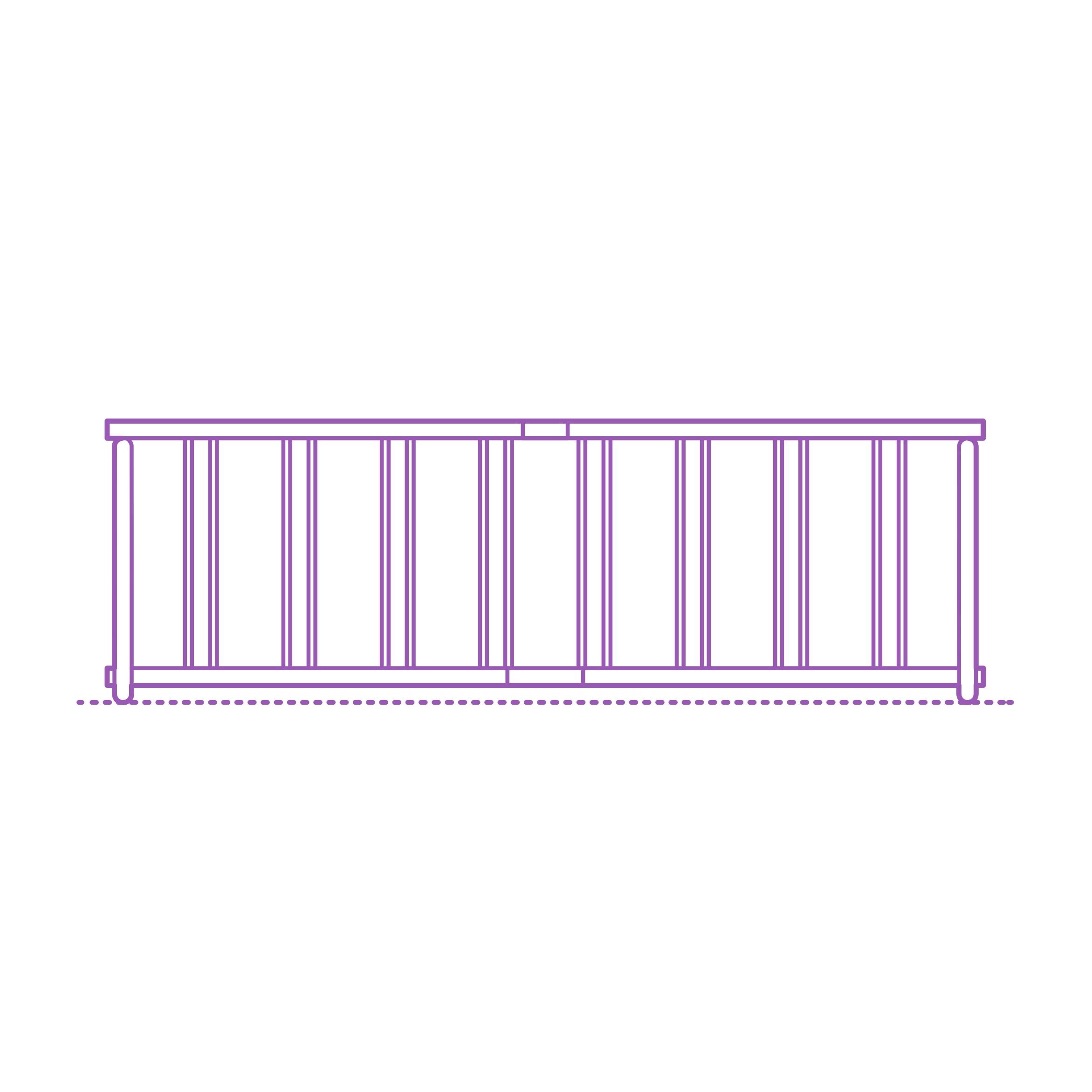 Fixtures Bicycle Parking Grid Bike Rack Single Sided Extended Svg Line Art Free Vectors